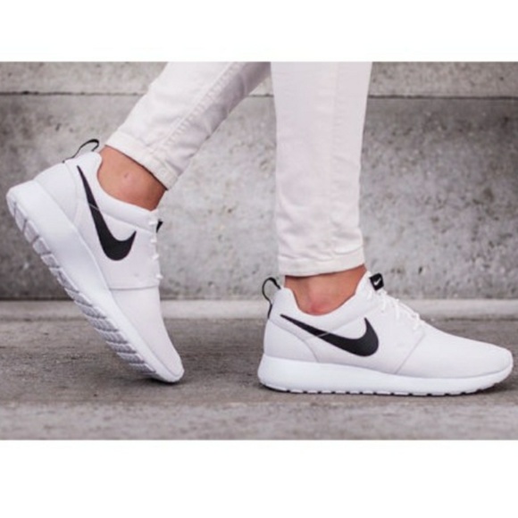 white workout sneakers